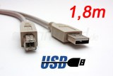 USB Kabel A/B 1.8m