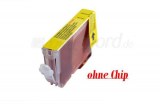 Patrone CLI-8Y ohne Chip iP4200, iP4300, iP4500, iP5200, iP5300